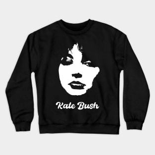 Kate Bush pop art portrait Crewneck Sweatshirt